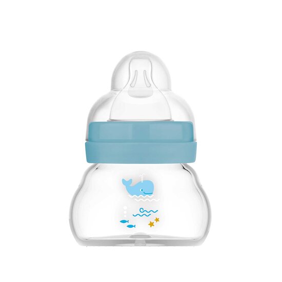 Biberon Verre Feel Good Aléatoire Rose / Bleu / Beige 90 ml de Mam