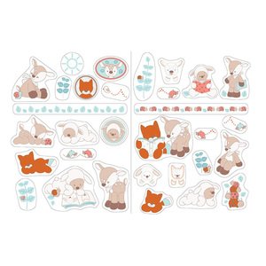 Fanny & Oscar autocollants décoratifs