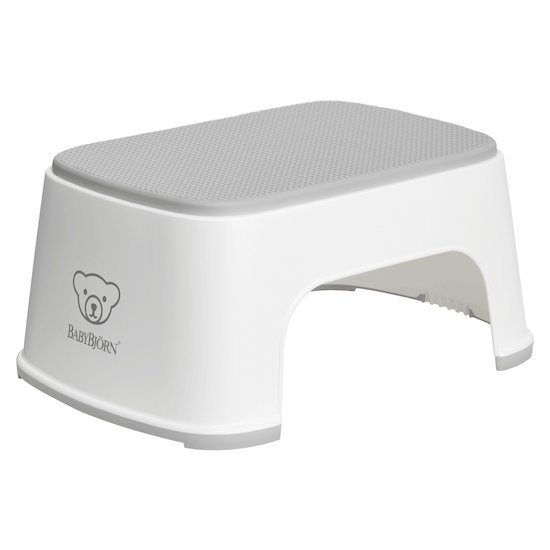 Marchepied Blanc/Gris  de BabyBjörn