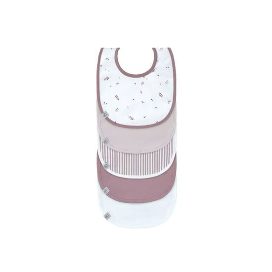 Lot de 5 bavoirs Eponge Fruits rouges 3-18 mois de Lässig