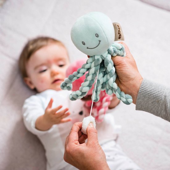 Lapidou Pouple à musique Menthe  de Nattou Lapidou Pouple à musique Menthe  de Nattou