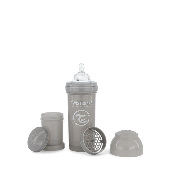 Biberon anti-colique Gris 260 ml de Twistshake