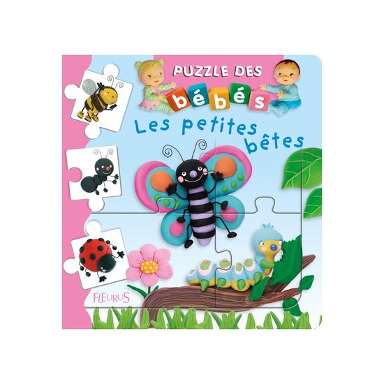 Bébé puzzle  Les petites bêtes   de Fleurus