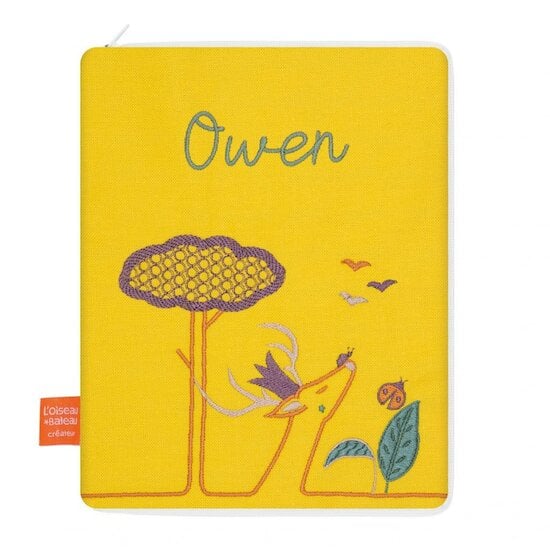 Protège Carnet de Santé Daim  de L'Oiseau Bateau