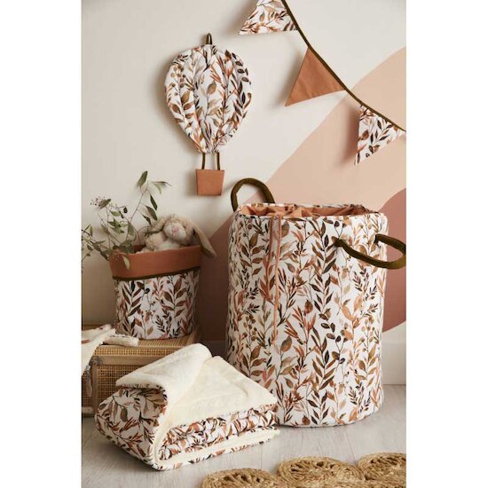 Portofino Maxi panier de rangement à anses Caramel Forest  de BB&Co Portofino Maxi panier de rangement à anses Caramel Forest  de BB&Co