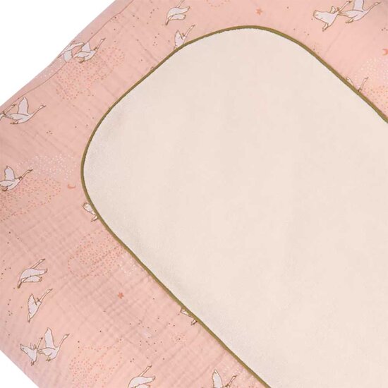 La Petite École de Danse Matelas à langer Rose  de Moulin Roty