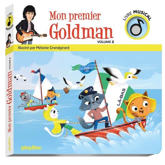 Livre musical Mon premier Goldman - Volume 2 de PlayBac, Livres d