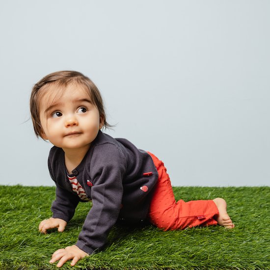 Look Bébé Panda & Coccinelle : Tee-shirt + Pantalon + Gilet   de P'tit bisou