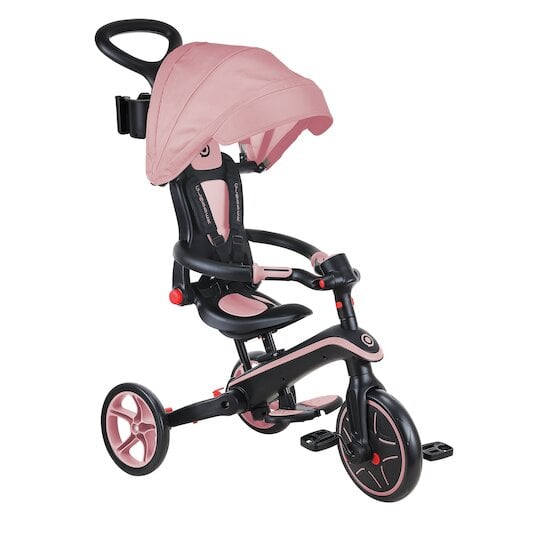 Tricycle Explorer 4-en-1 Évolutif & Pliable Pink  de Globber