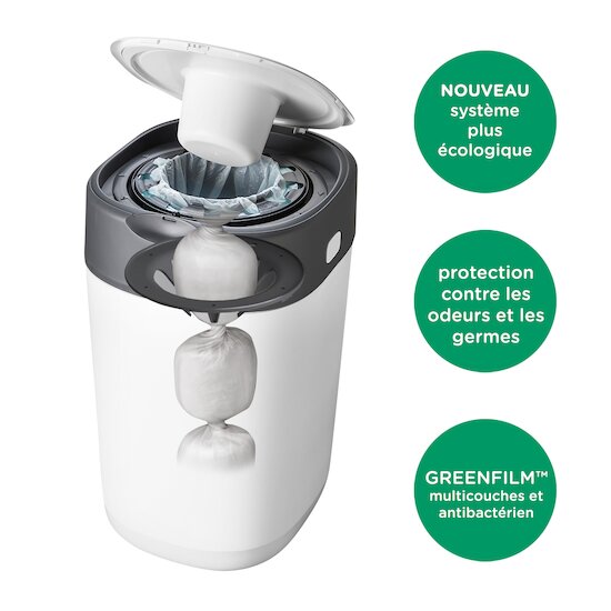 Recharge Twist & Click Avancée avec GREENFILM Antibactérien x1 de Tommee  Tippee, Recharges : Aubert