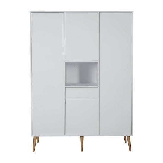 Cocoon Armoire 4 portes Ice White  de Quax