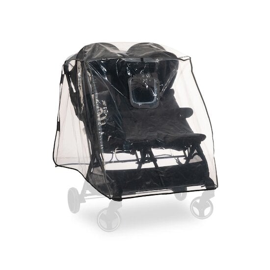 Habillage de pluie universel pour poussette double   de Hauck