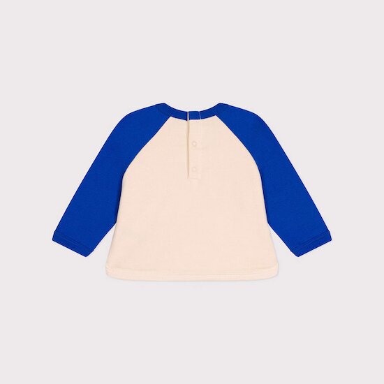 Sweatshirt en molleton Avalanche / Calvin 6 mois de Petit Bateau Sweatshirt en molleton Avalanche / Calvin 6 mois de Petit Bateau