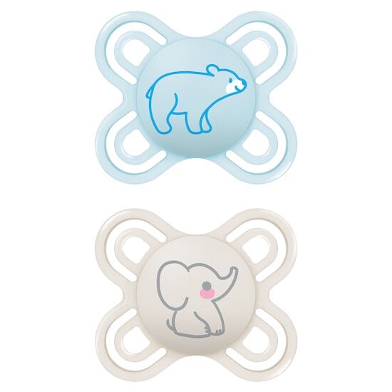 Lot de 2 Sucettes Perfect Silicone Naissance Aléatoire  0 - 2 mois de Mam