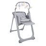 Chaise haute Polly Magic Relax 4 roues