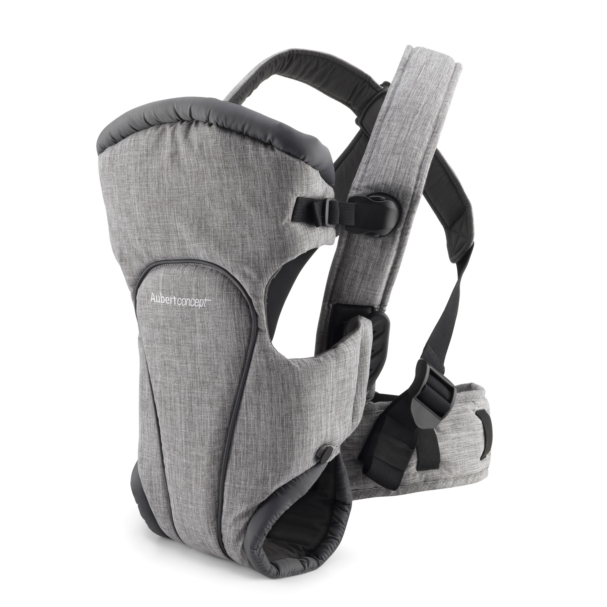 Porte-bébé Gris de Aubert concept, Porte-bébé ventral : Aubert