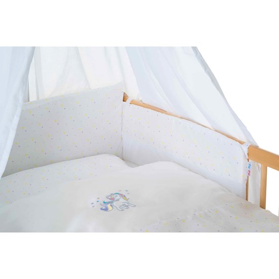 Tour de lit Airflow en lyocell Licorne  de Kuli-Muli