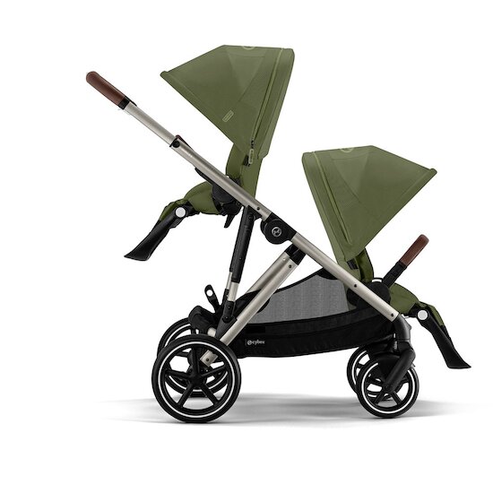 Poussette Gazelle S Châssis Taupe - Moss Green  de CYBEX
