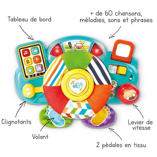 Volant Baby Pilote   de Vtech