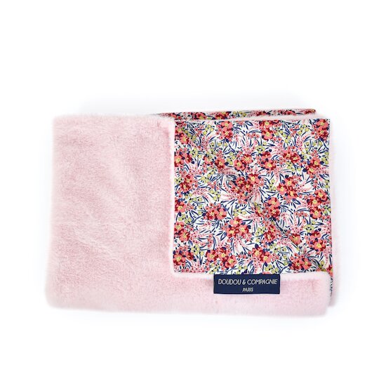 Boh'aime Plaid Douceur Floral 70 x 100 cm de Doudou et Compagnie Boh'aime Plaid Douceur Floral 70 x 100 cm de Doudou et Compagnie