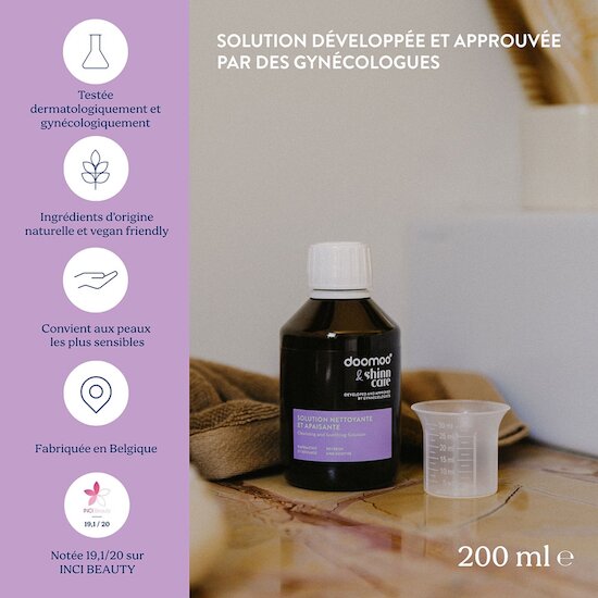 Solution Nettoyante et Apaisante  200 ml de Doomoo