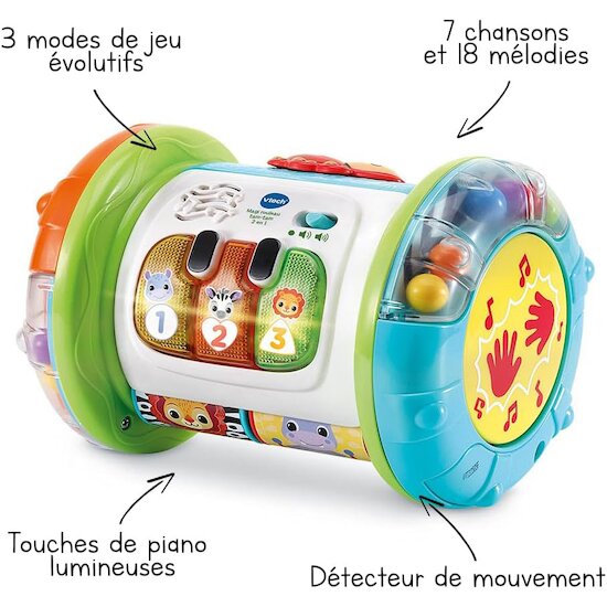Magi rouleau tam-tam 3-en-1   de Vtech