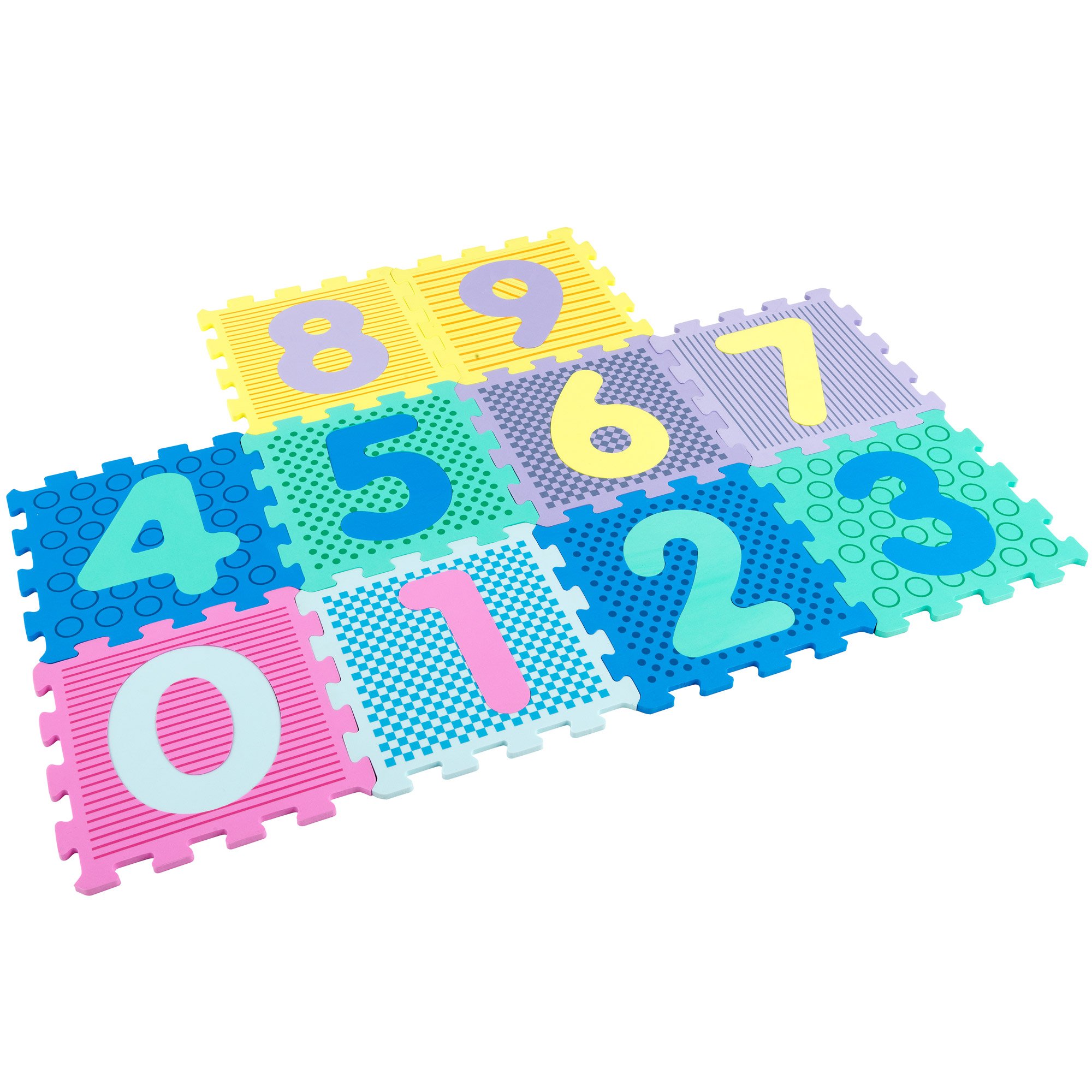 Dalles En Mousse Chiffres De Formula Baby Tapis D Eveil Aubert