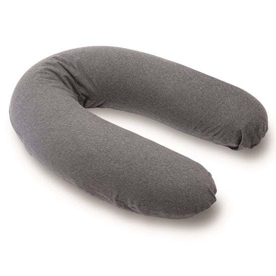 Housse coussin Doomoo Buddy chiné anthracite  de Babymoov