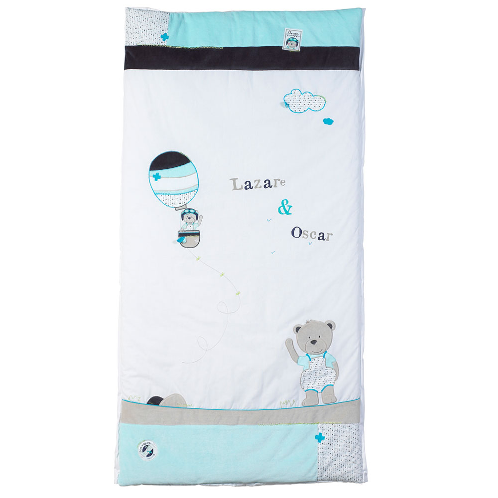 Lazare Edredon Bleu De Sauthon Baby Deco Edredons Aubert Lazare Edredon Bleu De Sauthon Baby Deco Edredons Aubert