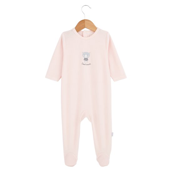 Pyjama ours Rose 12 mois de P'tit bisou