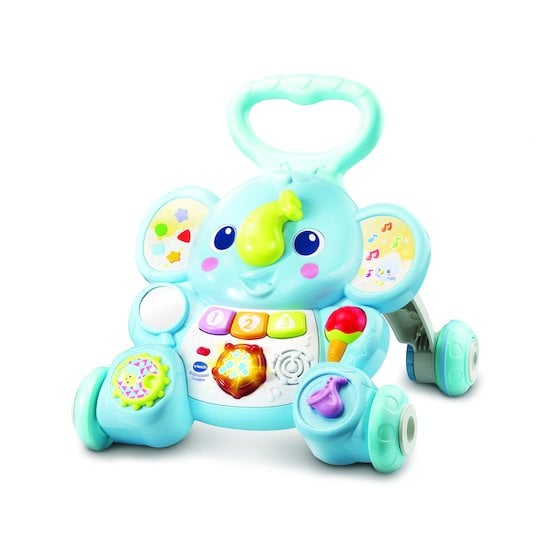 Elephanteau trottino Bleu de Vtech, Trotteurs : Aubert