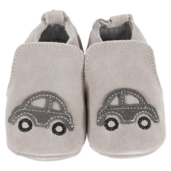 Dinnesis Chaussons taille 37 pour enfant en bas âge bébé garçon solide  chaud tricoté semelle souple en caoutchouc chausson 34 garçons : 