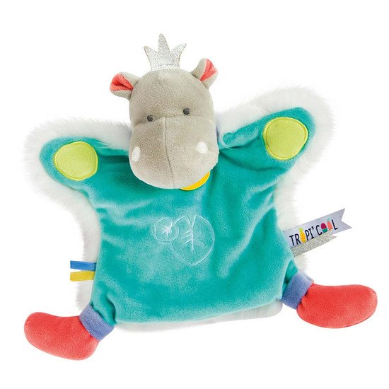 Marionnette Hippo  de Doudou et Compagnie