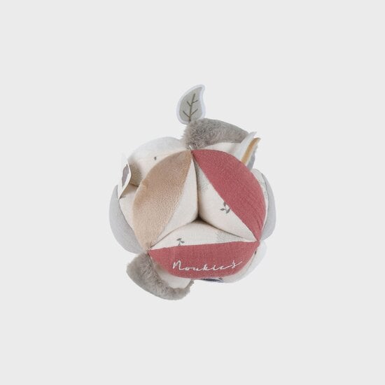 Balle de préhension Fluffy, Orso et Lily Gris/Mot  de Noukies