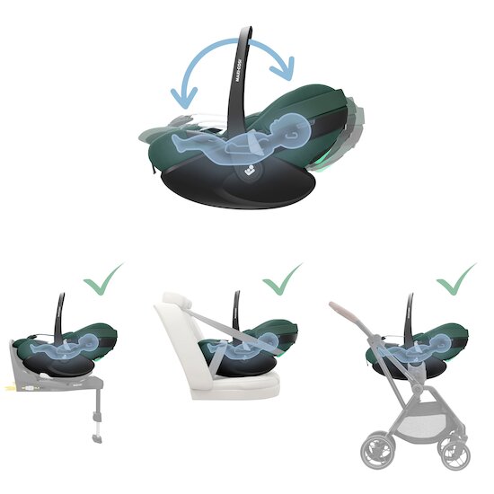 Siège-auto Pebble 360 Pro² Green  de Maxi-Cosi