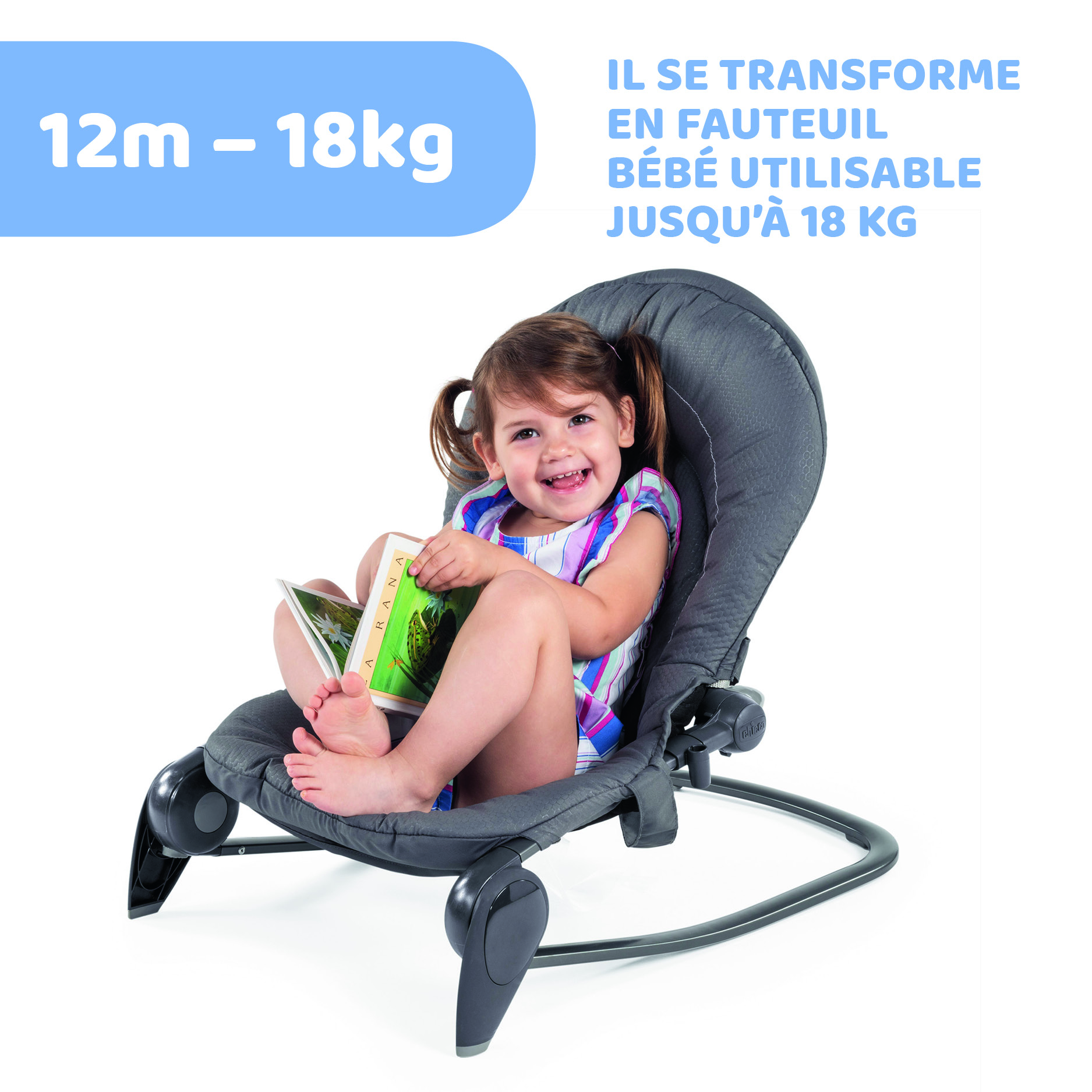 Transat Hoopla Moongrey De Chicco Transats Aubert