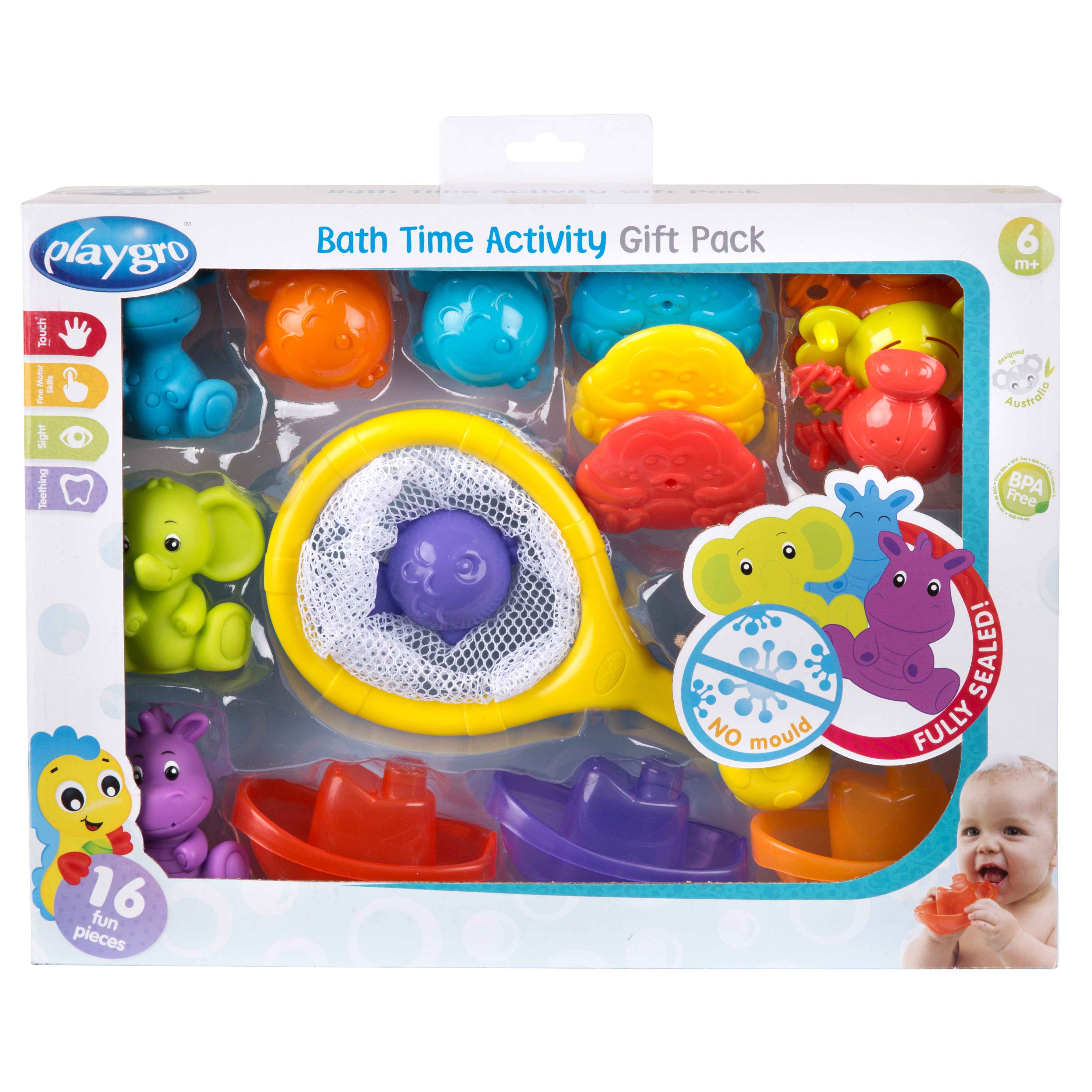 Coffret Cadeau Jouet De Bain De Playgro Jouets De Bain Aubert
