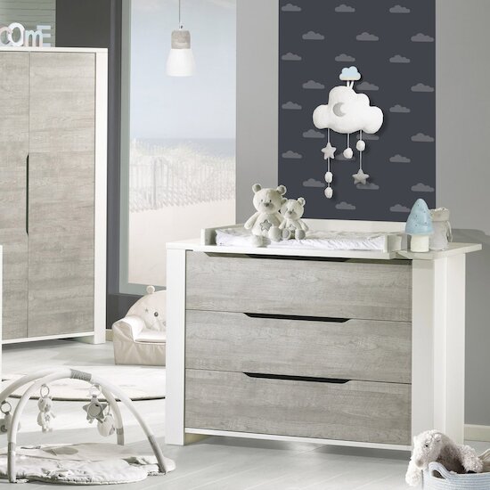 Loft dispositif à langer Blanc Grand modèle de Sauthon Baby's Sweet Home Loft dispositif à langer Blanc Grand modèle de Sauthon Baby's Sweet Home