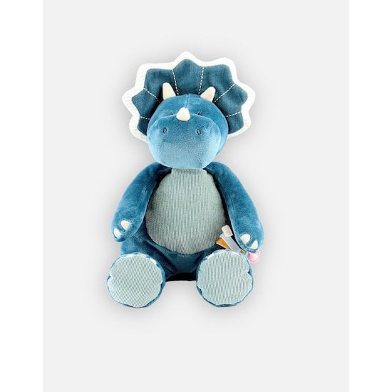 Peluche small Ops en Veloudoux Bleu  de Noukies