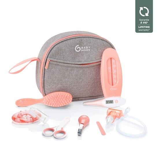 13PCS Trousse de Soin et Santé Pour Bébé Essentiel Set de Toilette Bleu