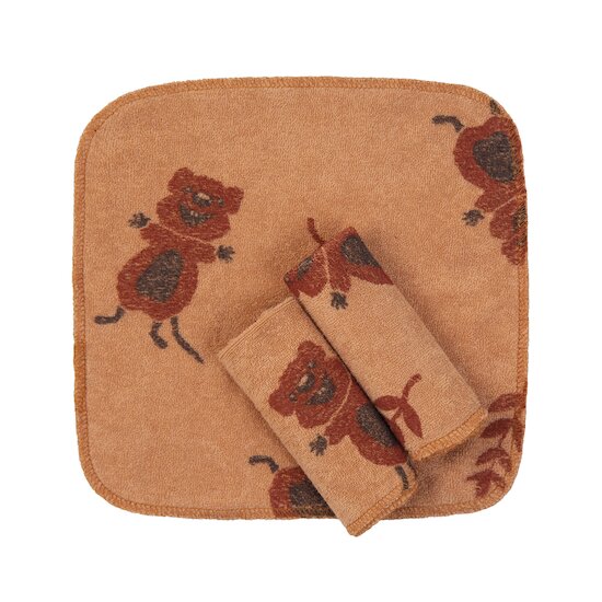 Lot de 3 Langes éponge Quokka  de Zewi Bébéjou