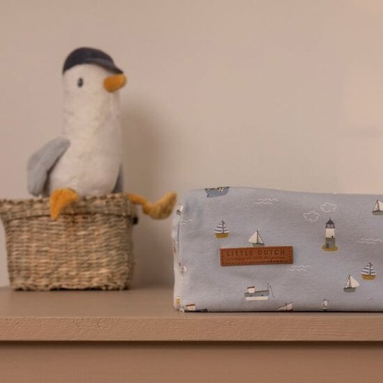 Sailors Bay Housse Matelas à langer Blue  de Little Dutch Sailors Bay Housse Matelas à langer Blue  de Little Dutch