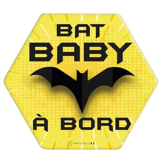 Autocollant bébé à bord Bat Baby  de Irréversible