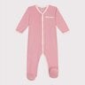 Pyjama bébé en coton uni