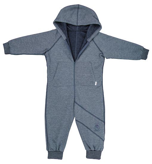 Pyjama Onesie Gris  de Zewi Bébéjou