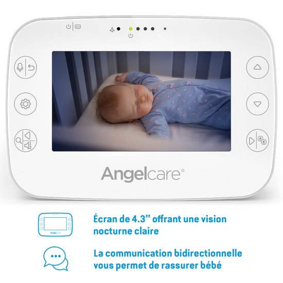 Babyphone Ac327 Video Avec Detecteur De Mouvements De Angelcare Babyphones Video Aubert Babyphone Ac327 Video Avec Detecteur De Mouvements De Angelcare Babyphones Video Aubert
