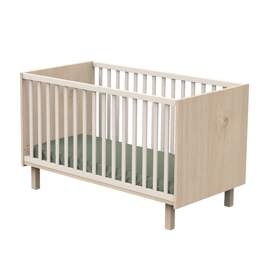 Solène Lit bébé évolutif Beige cendré 70 x 140 cm de Sauthon Baby's Sweet Home Solène Lit bébé évolutif Beige cendré 70 x 140 cm de Sauthon Baby's Sweet Home