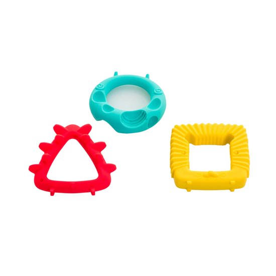 Anneaux de dentition animaux géométriques