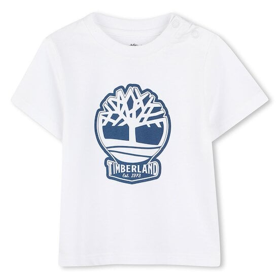 T-shirt manches courtes Blanc  de Timberland