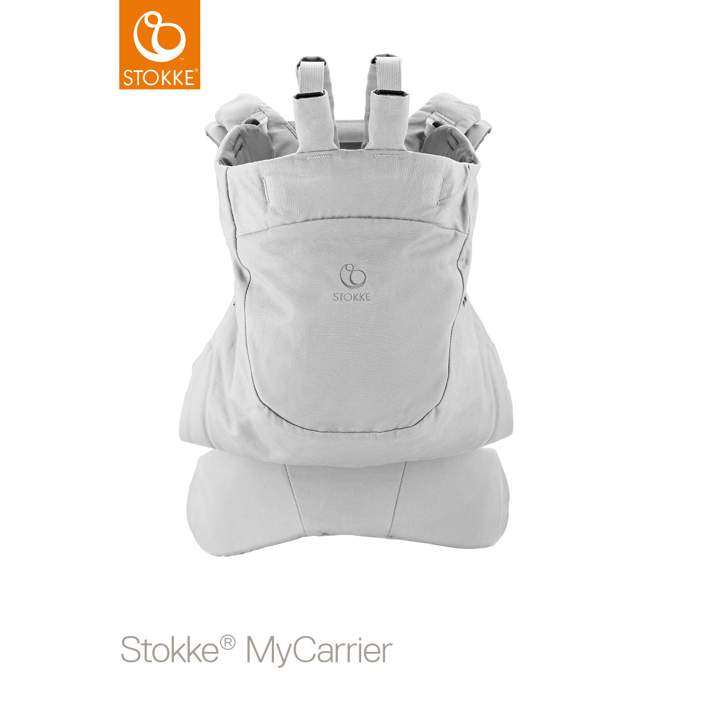 Porte Bebe 3 En 1 Mycarrier Gris De Stokke Porte Bebe Ventral Aubert